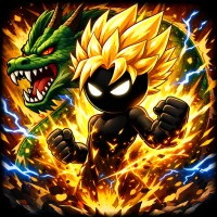 Stickman Super Dragon Warriors